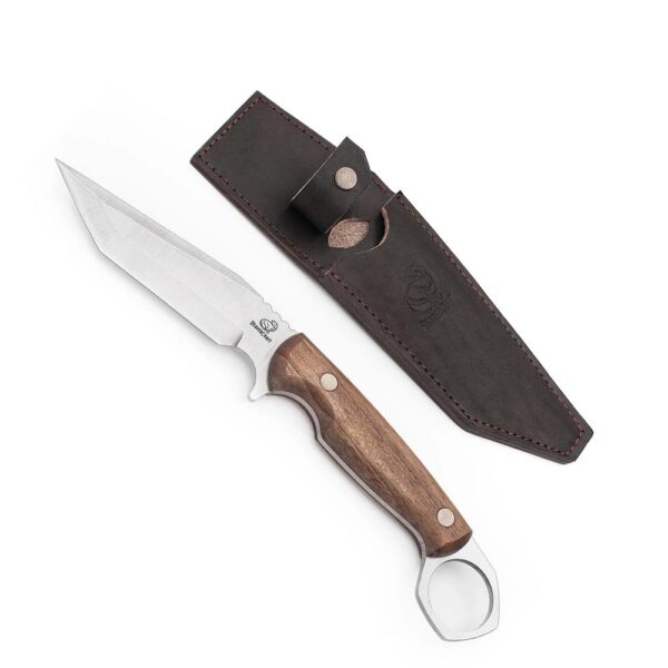 BeaverCraft Eräpuukko 260 mm CGK1 pähkinäpuukahva + tuppi BeaverCraft Eräpuukko 260 mm CGK1 pähkinäpuukahva + tuppi