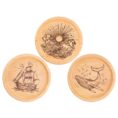 BeaverCraft lasinalunen DIY polttopiirustussarja lopputulos