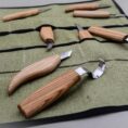 BeaverCraft Kaiverrussarja 8-os lusikka ja kaiverrusveitset