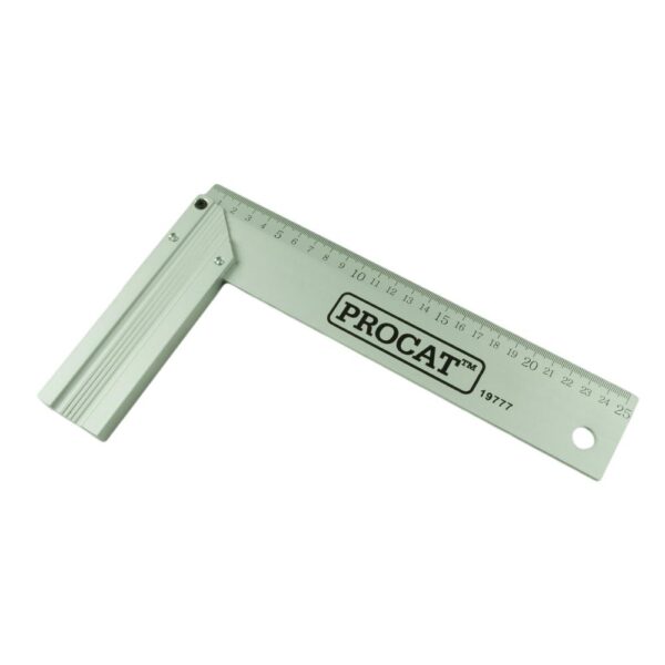 Procat Suorakulma 25 cm alumiini
