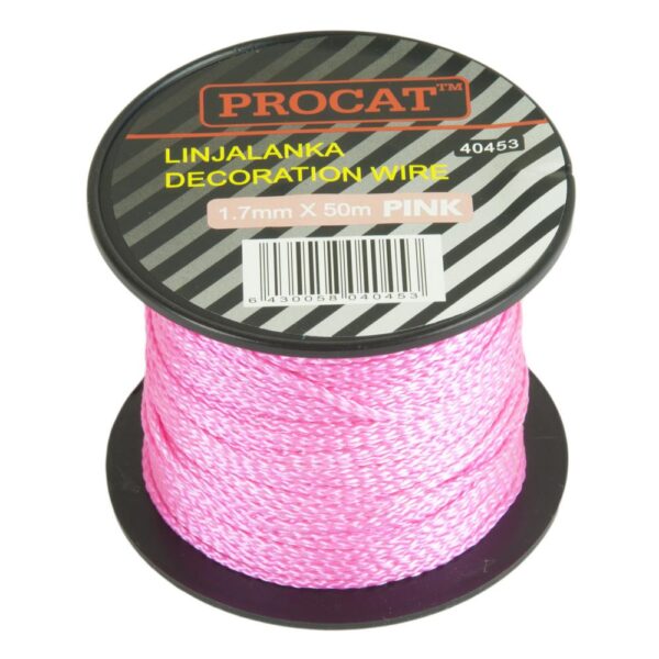 Procat Linjalanka pinkki 1.7 mm x 50 m Procat Linjalanka pinkki 1.7 mm x 50 m