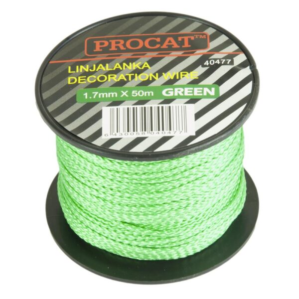 Procat Linjalanka vihreä 1.7 mm x 50 m Procat Linjalanka vihreä 1.7 mm x 50 m