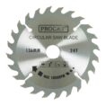 Pyörösahanterä Procat 136 x 24H  keskiö 20 prikka 10 mm