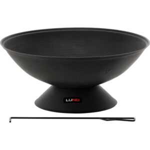 Lund Ulkotulisija 56 cm jalalla  valurauta + hiilihanko