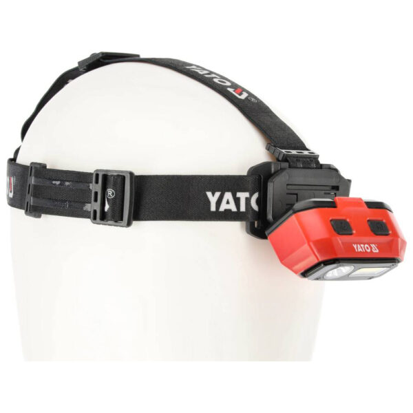 Yato Otsalamppu 800 LM kallistettuna
