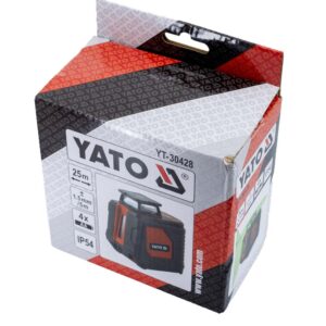 Yato Ristilinjalaser 360 myyntipakkaus