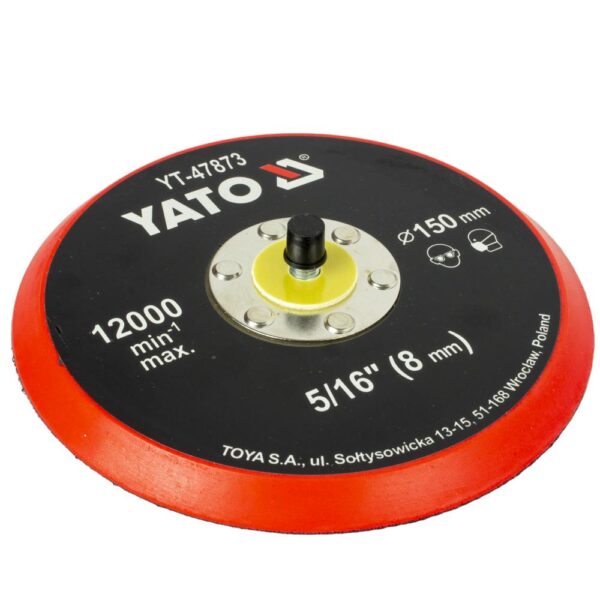 Yato Aluslaikka tarralla 150 mm  M5/16 kannalla