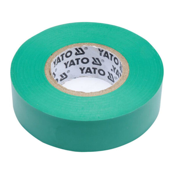Yato Sähköteippi 19 mm x 20 m 0.13 mm vihreä Yato Sähköteippi 19 mm x 20 m 0.13 mm vihreä
