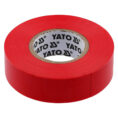 Yato Sähköteippi 19 mm x 20 m 0.13 mm punainen