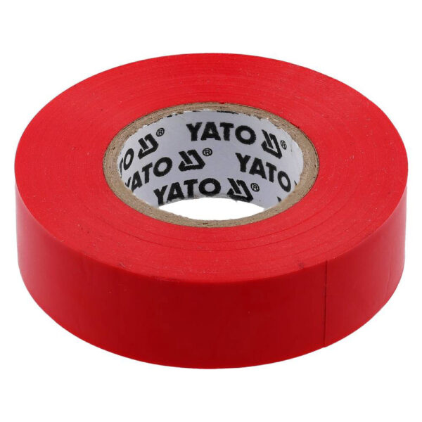 Yato Sähköteippi 19 mm x 20 m 0.13 mm punainen Yato Sähköteippi 19 mm x 20 m 0.13 mm punainen