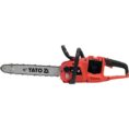 Yato Akkumoottorisaha 16" 2X18V runko sivulta