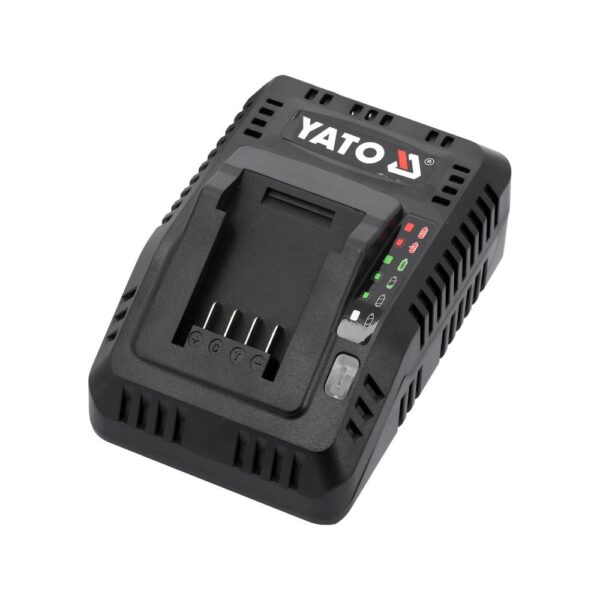 Yato 18V 2.4-4.5A älykäs pikalaturi