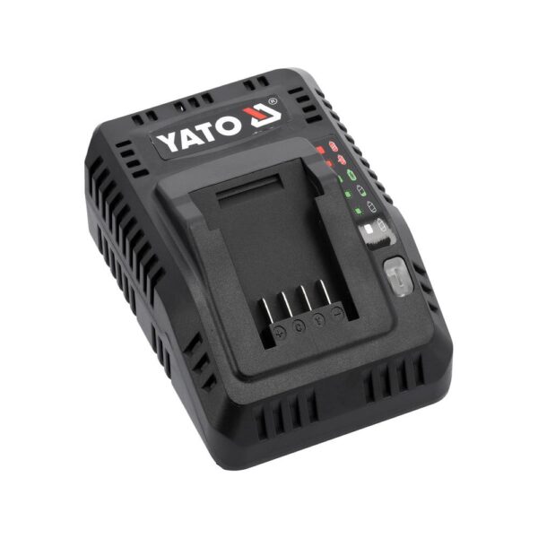 Yato 18V 2.4-4.5A älykäs pikalaturi