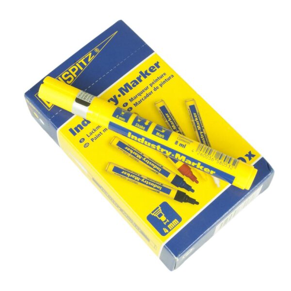 Bleispitz Maalitussi keltainen 4 mm 1 kpl / paketti Bleispitz Maalitussi keltainen 4 mm 1 kpl / paketti