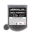 Emalia Mica väripigmentti 10g hopean harmaa