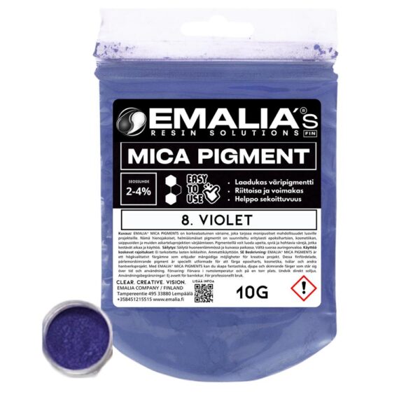 Emalia Mica väripigmentti 10g violetti