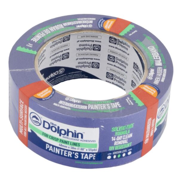 Blue Dolphin Maalarinteippi 48mm x 50m Special Blue 30PV Blue Dolphin Maalarinteippi 48mm x 50m Special Blue 30PV