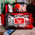 UltraGrime Puhdistusliina XXL Power Scrub pakissa