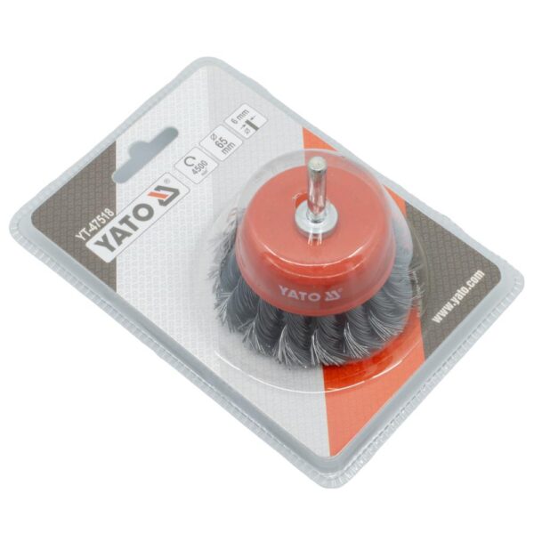 Yato Kuppiharja M6 65 mm RST punottu Yato Kuppiharja M6 65 mm RST punottu myyntipakkaus