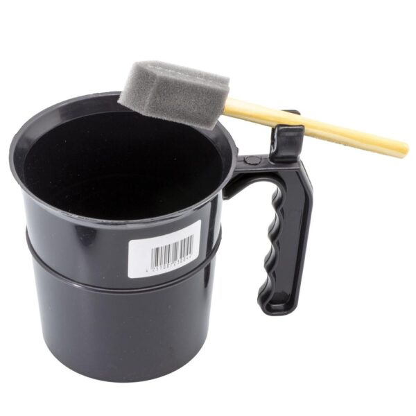 Maaliastia 0.5L kahvalla + kansi kuvituskuva