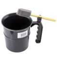 Maaliastia 0.5L kahvalla + kansi kuvituskuva