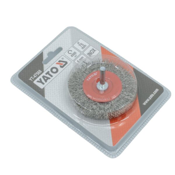 Yato Pyöröharja M6 75 mm RST Yato Pyöröharja M6 75 mm RST myyntipakkaus