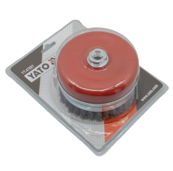 Yato Kuppiharja M14 125 mm RST punottu Yato Kuppiharja M14 125 mm RST punottu myyntipakkaus