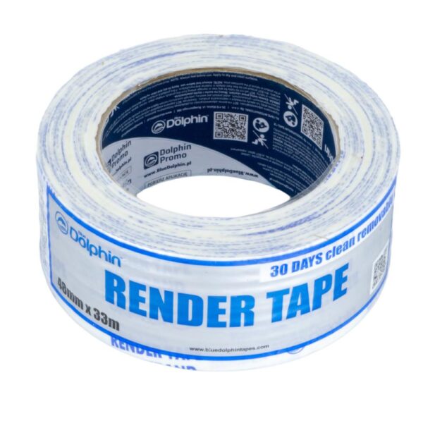 Blue Dolphin Rappausteippi Rough 48 mm × 33 m ulos 30PV UV Blue Dolphin Rappausteippi Rough 48 mm × 33 m ulos 30PV UV