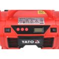 Yato akkukompressori ohjauspaneeli ja LCD-näyttö