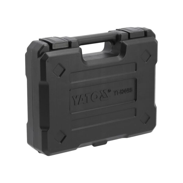 Yato Muovihitsain 3.7V 400–600°C 2 Ah akku Yato muovihitsain 3.7V – kuljetussalkku