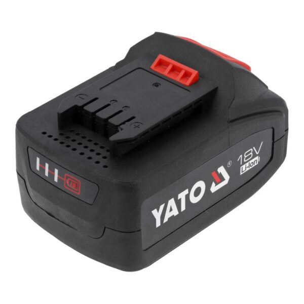 Yato Akku- ja laturisarja 18V 2 x 4.0 Ah Yato akku- ja laturisarja 18V 4,0 Ah akku ja varaustilan ilmaisin