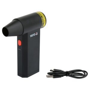 Yato akkupaineilmapuhallin 135000 rpm viistosti, USB-C-kaapeli
